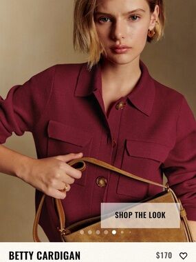 LOFT Button Down Sweater